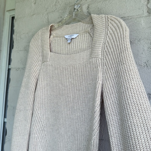 LK Bennett Agnes Knitted Top Cream Pullover Sweater Size XS - Picture 5 of 13